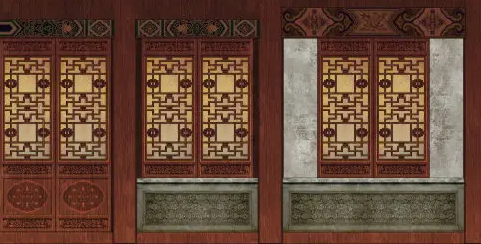 金门隔扇槛窗的基本构造和饰件