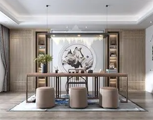 金门新中式风格茶室如何规划设计